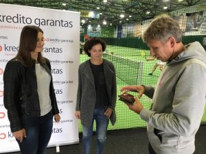 Turnyro "Kredito Garantas Cup 2017" III vietos moterų dvejetų laimėtojos
